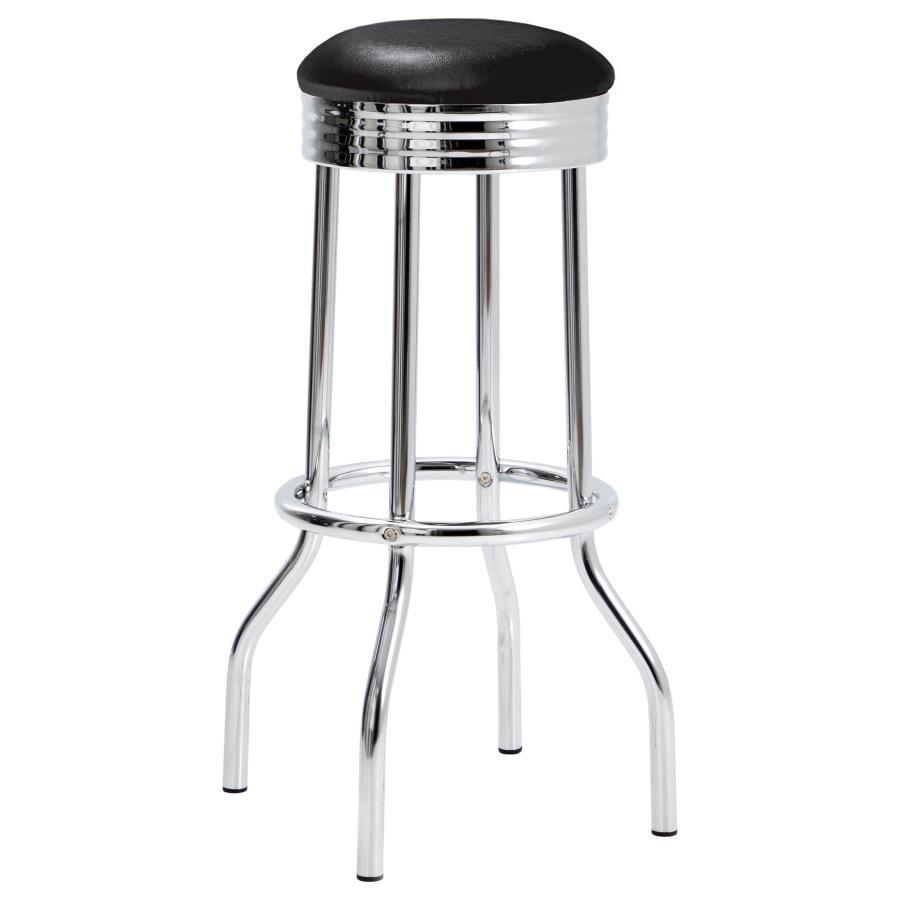 Ensemble de 3 tables de bar rondes style bistrot/pub rétro des années 1950