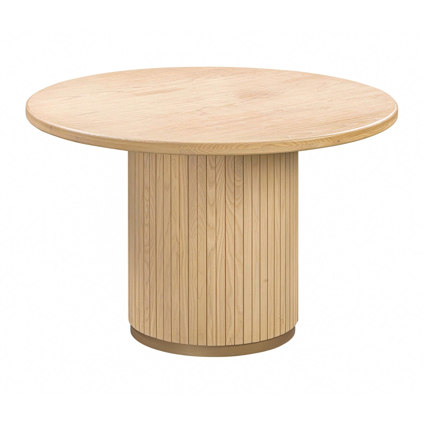 Chelsea - Table à manger ronde en bois de frêne