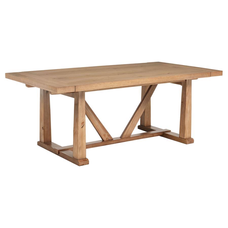 Middleton - Table à manger à rallonge 106 - Marron naturel