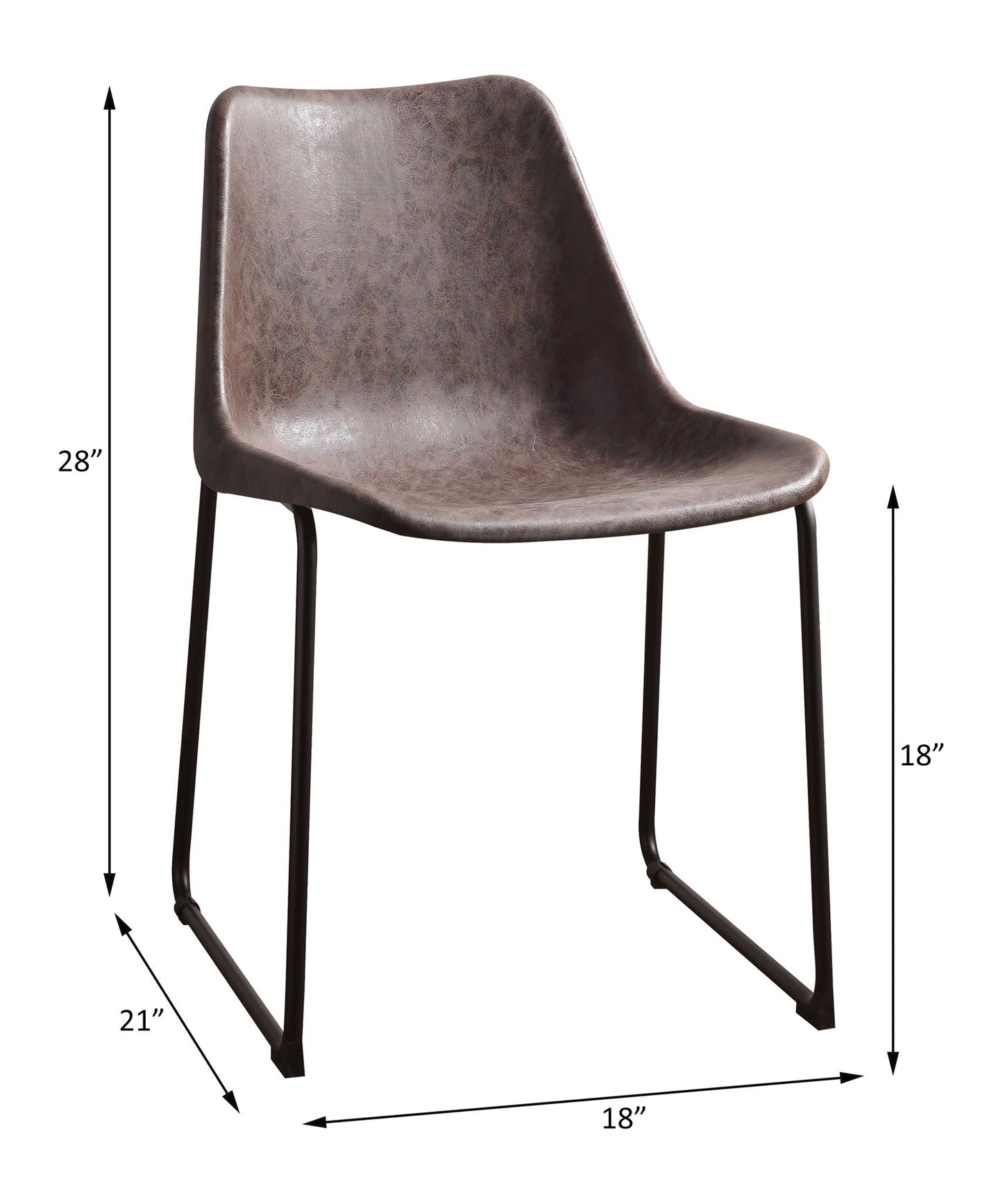 Valgus - Chaise latérale