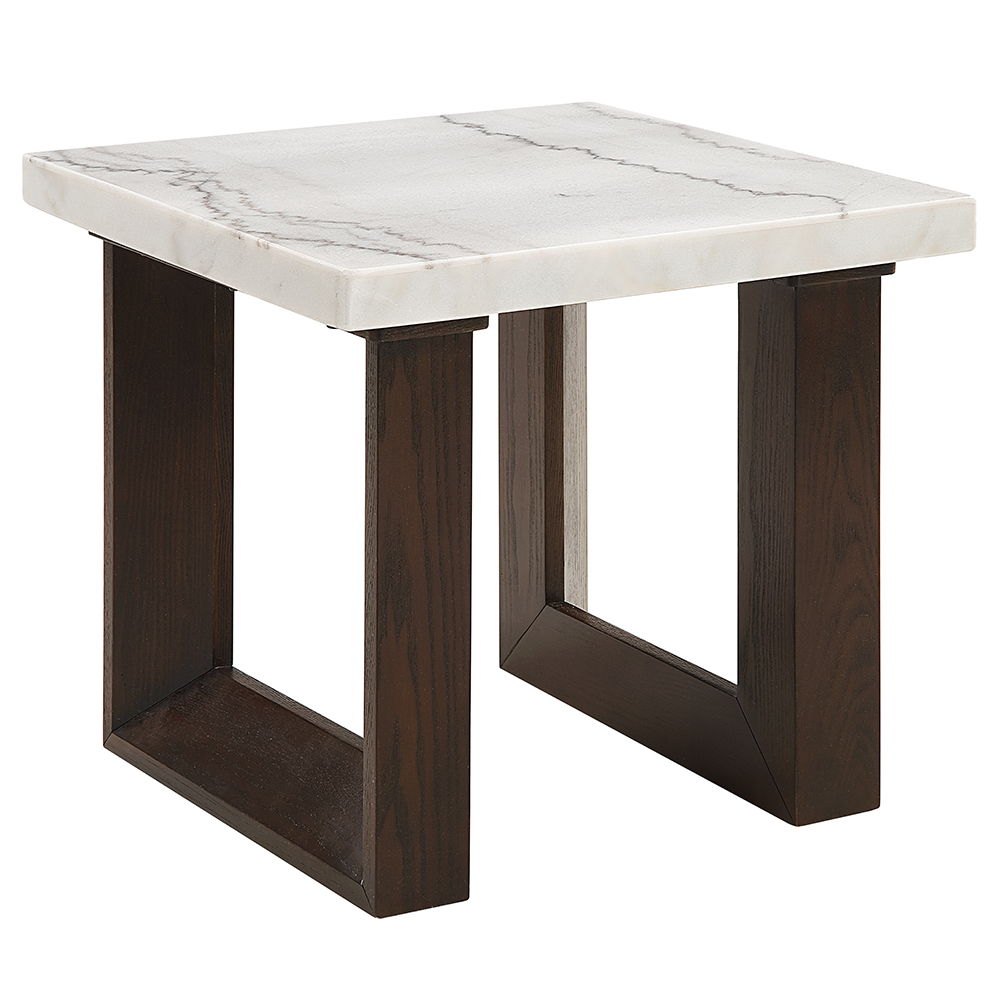 Edwyn - Table avec plateau en marbre