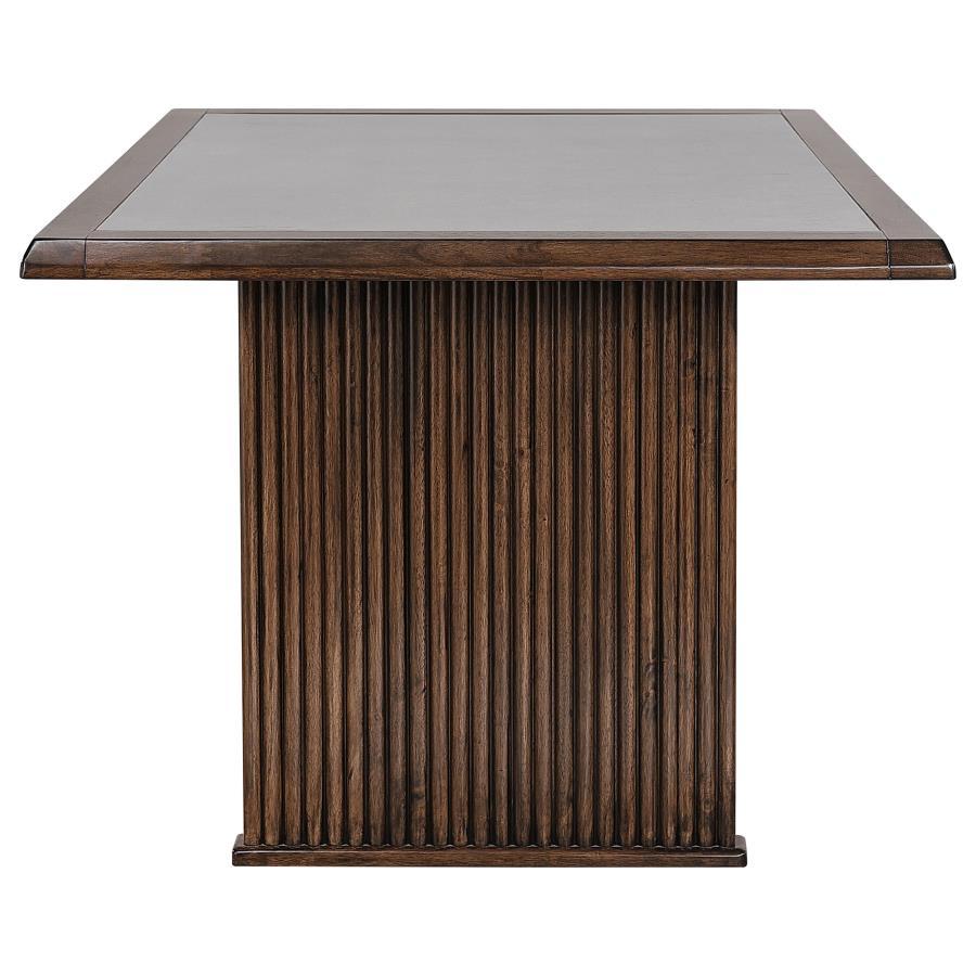 Sherwood - Table à manger rectangulaire - Marron