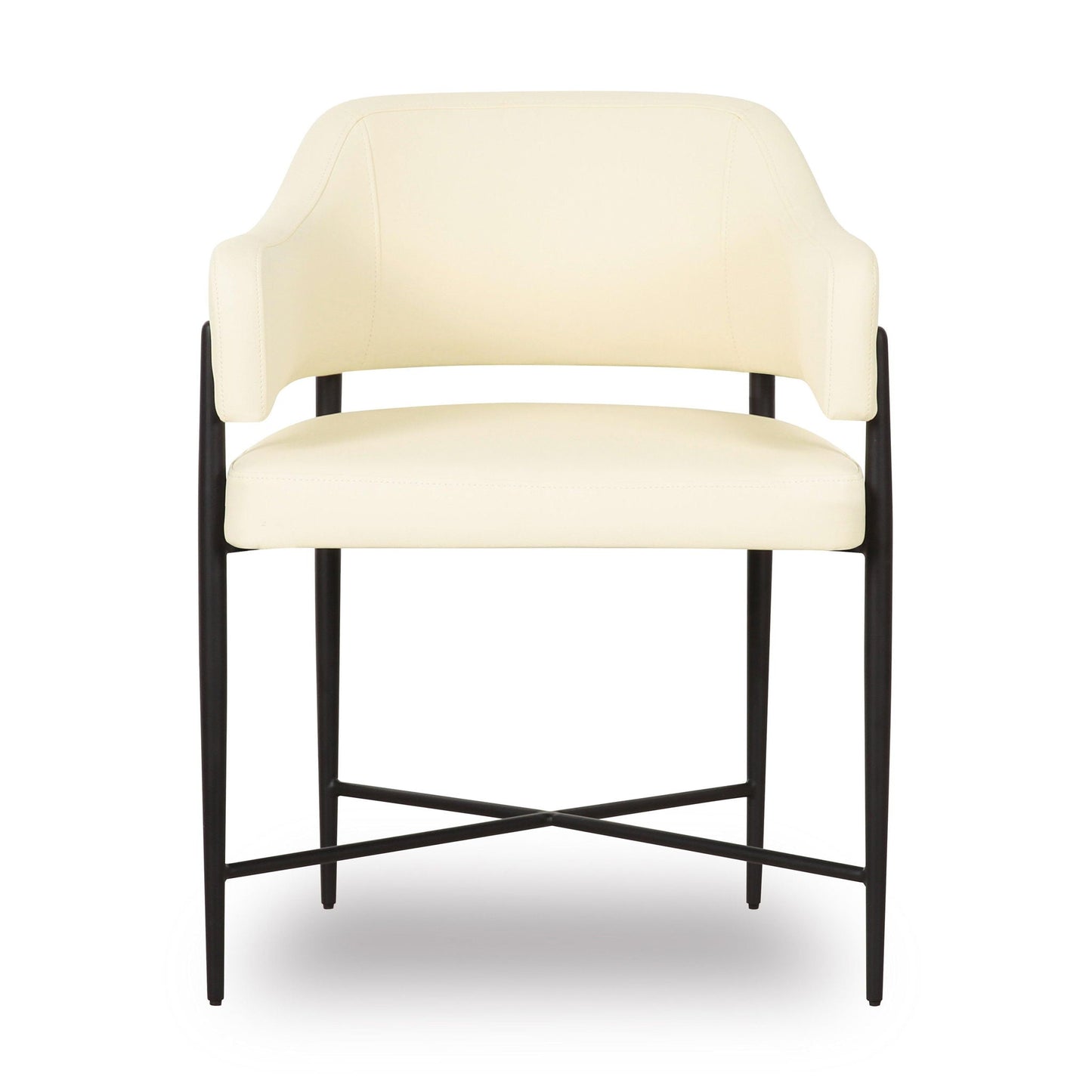 Sezanne - Chaise de salle à manger en cuir végétalien