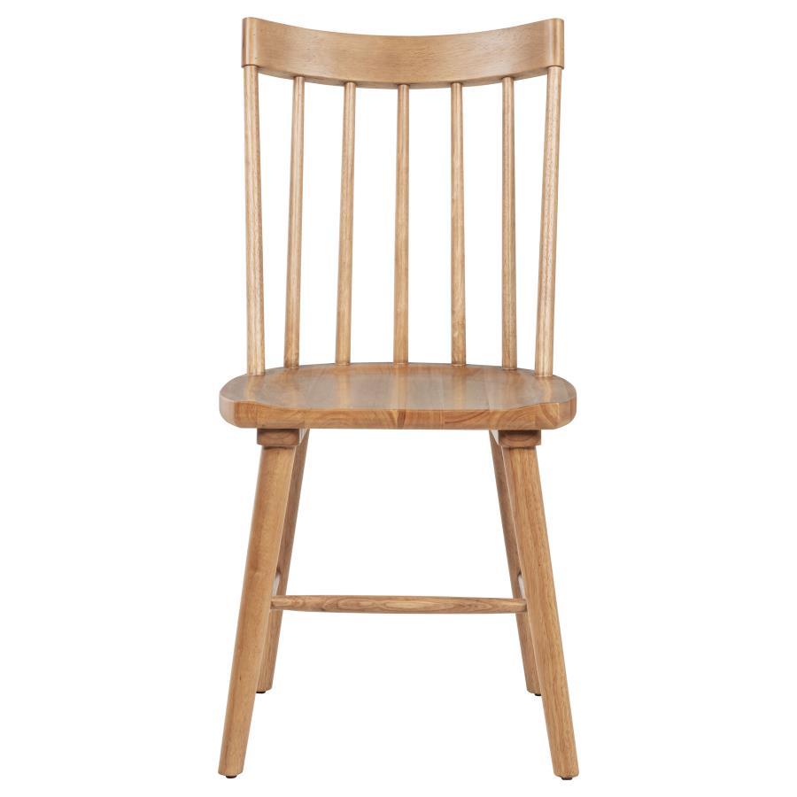 Middleton - Chaise de salle à manger en bois massif (lot de 2)