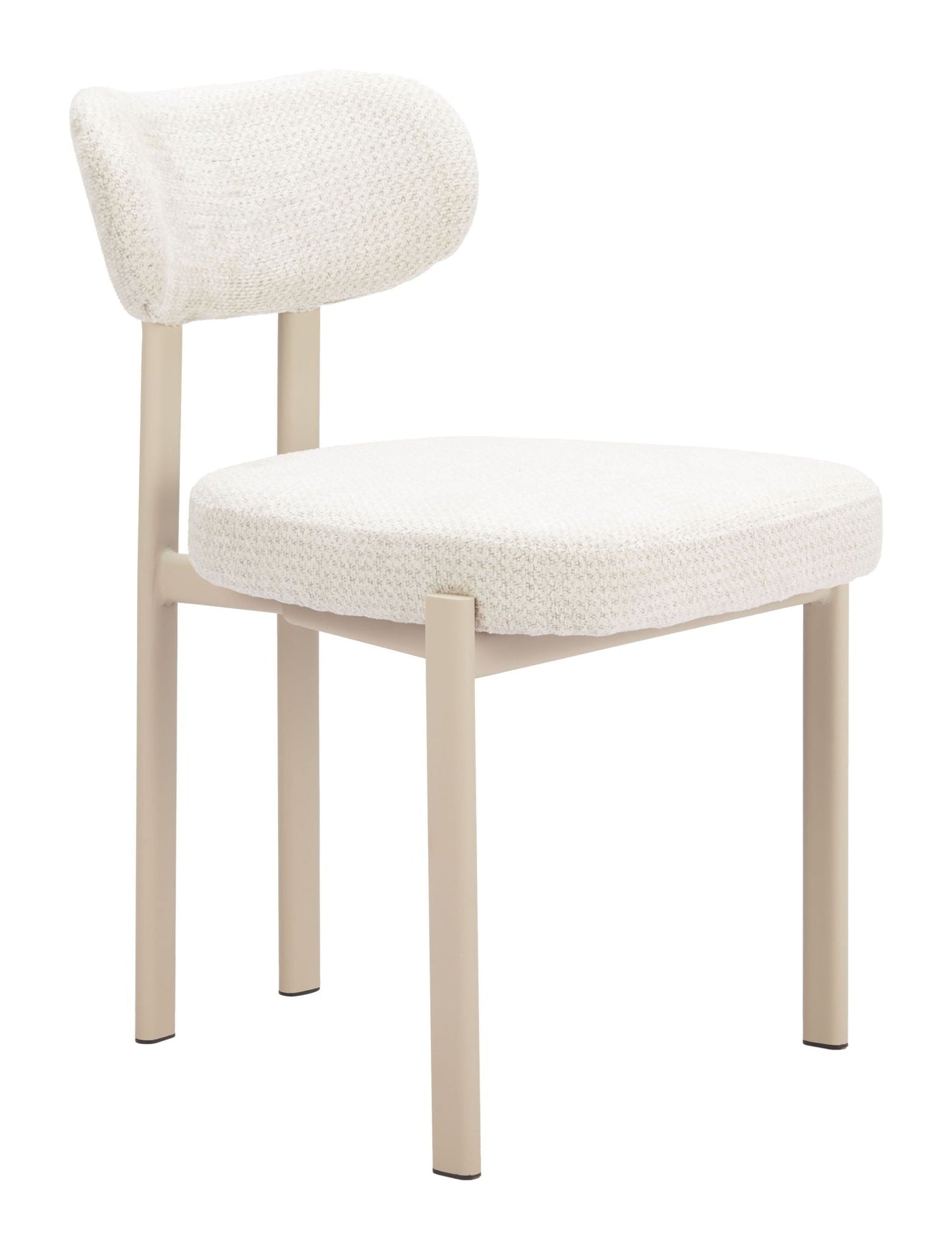 Aurea - Chaise de salle à manger (lot de 4) - Gris clair