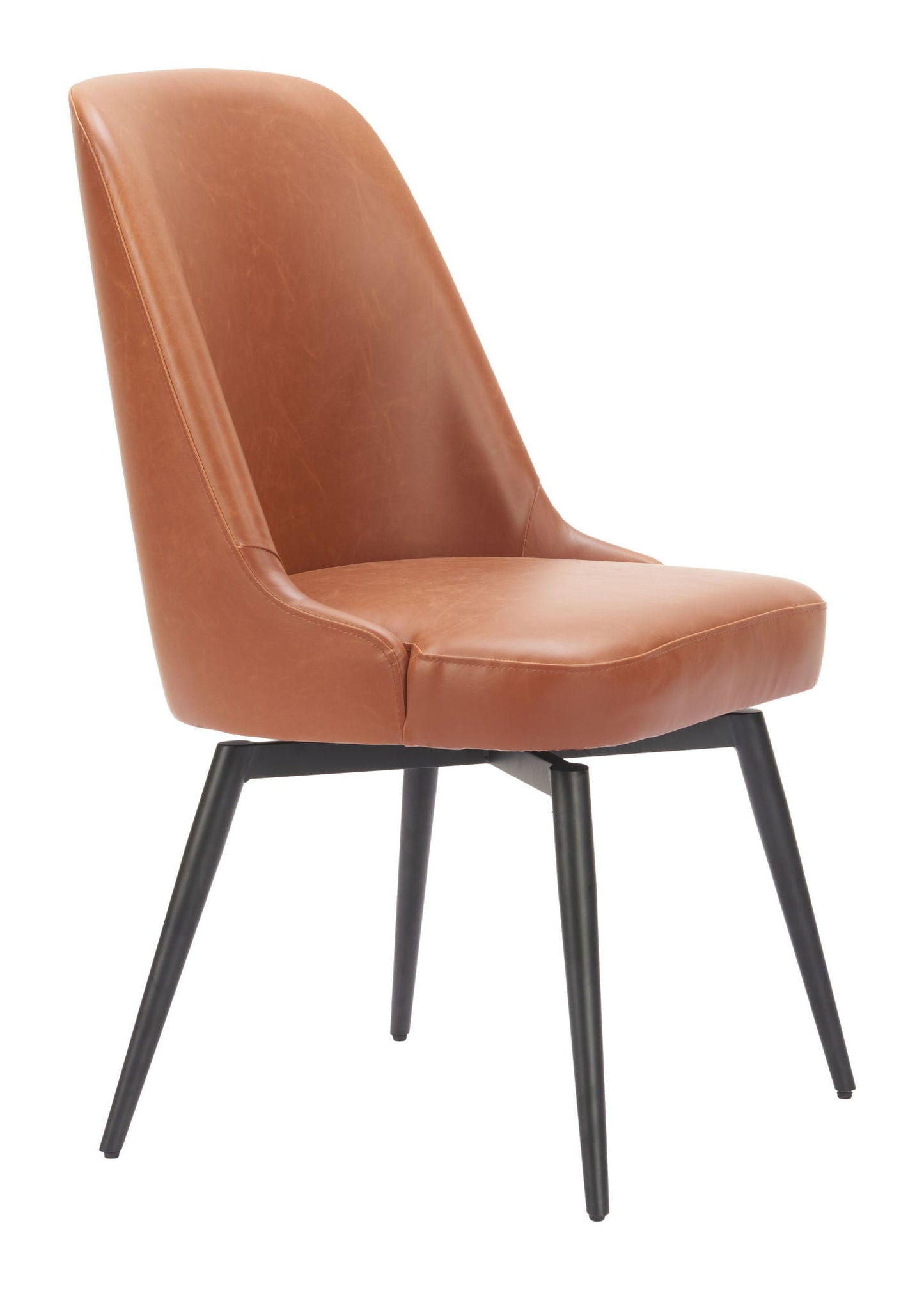 Keppel - Chaise de salle à manger pivotante (lot de 2)