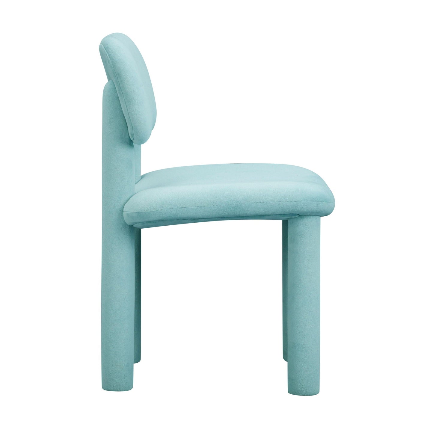 Elise - Chaise de salle à manger en velours