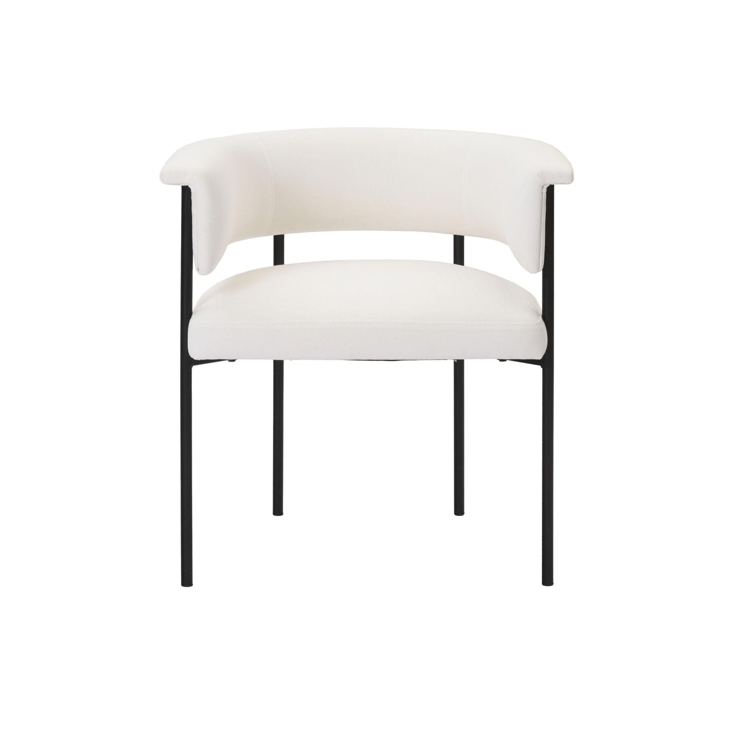 Taylor - Chaise de salle à manger en lin Performance