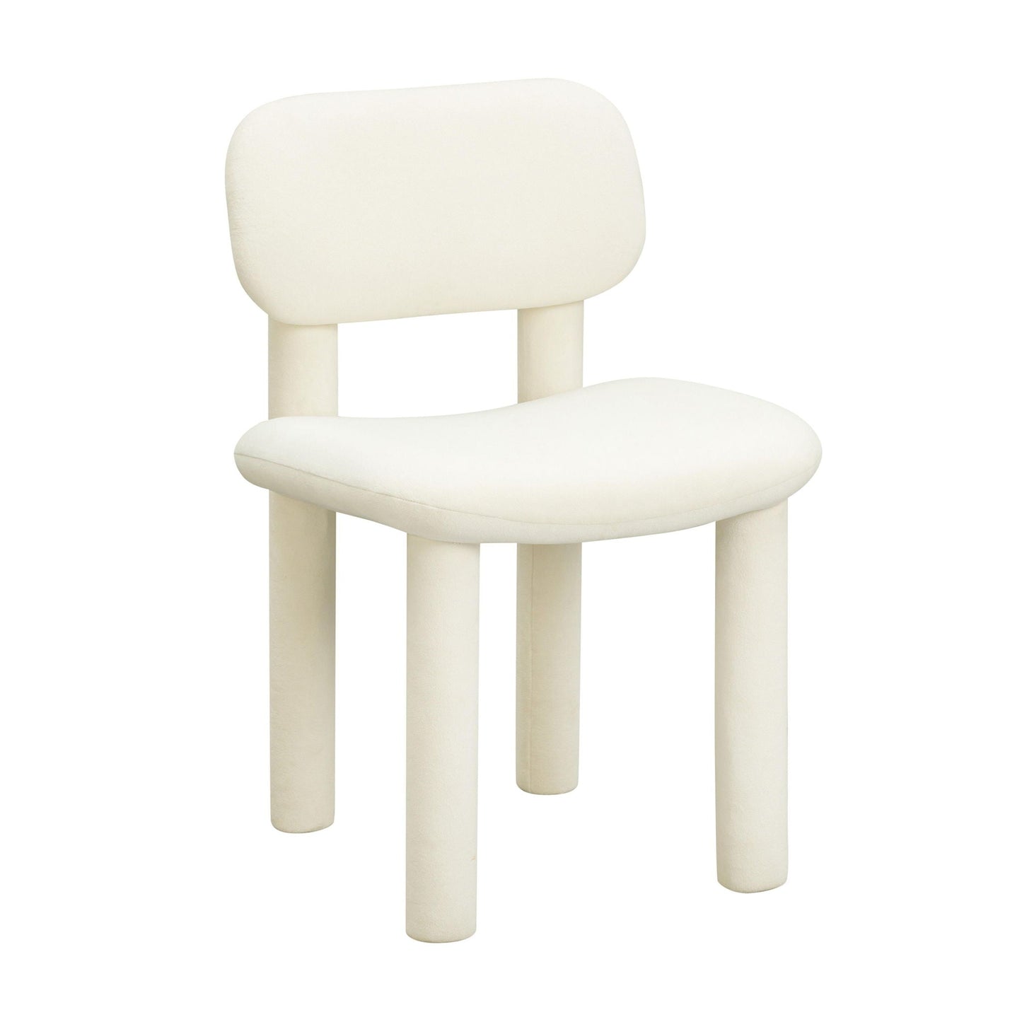 Elise - Chaise de salle à manger en velours