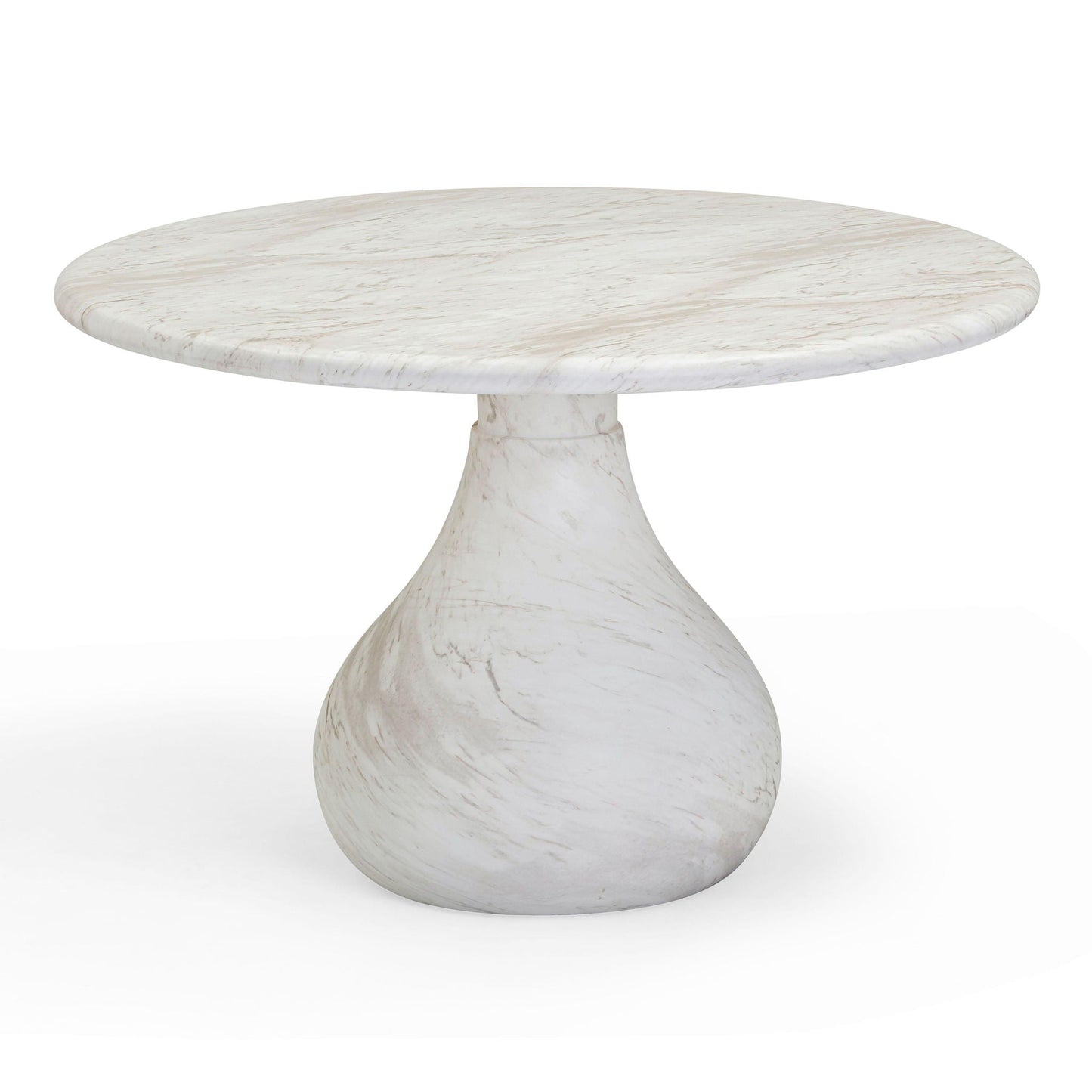 Smooch - Table à manger ronde d'intérieur/extérieur 47