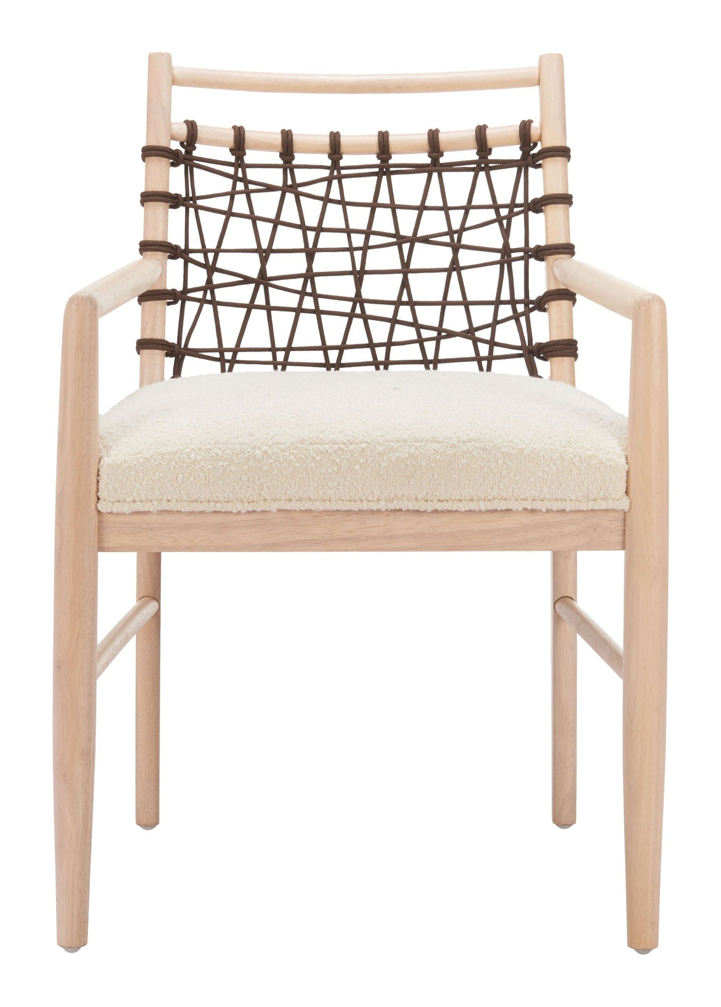 Wezly - Chaise de salle à manger (lot de 2) - Ivoire