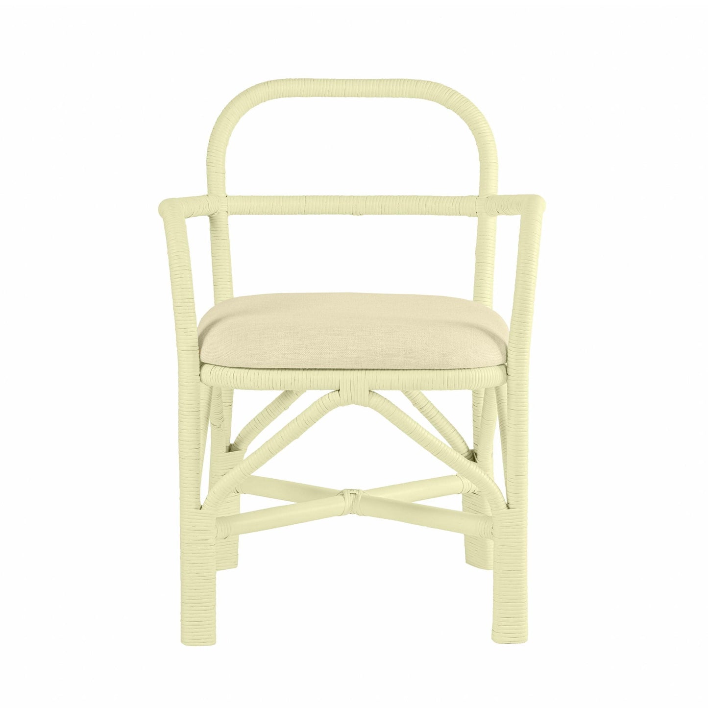 Ginny - Chaise de salle à manger en rotin