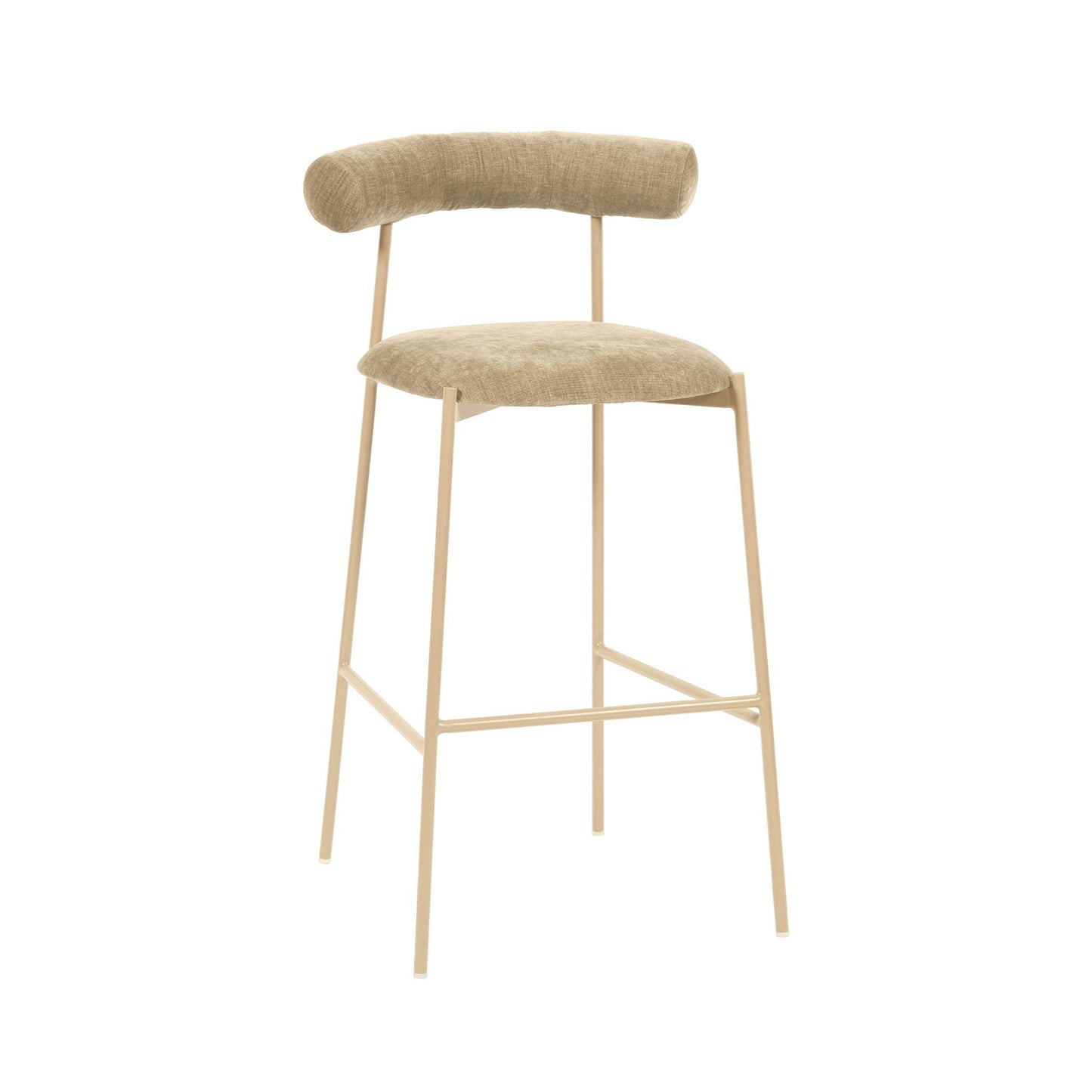 Liliana - Tabouret de bar en velours