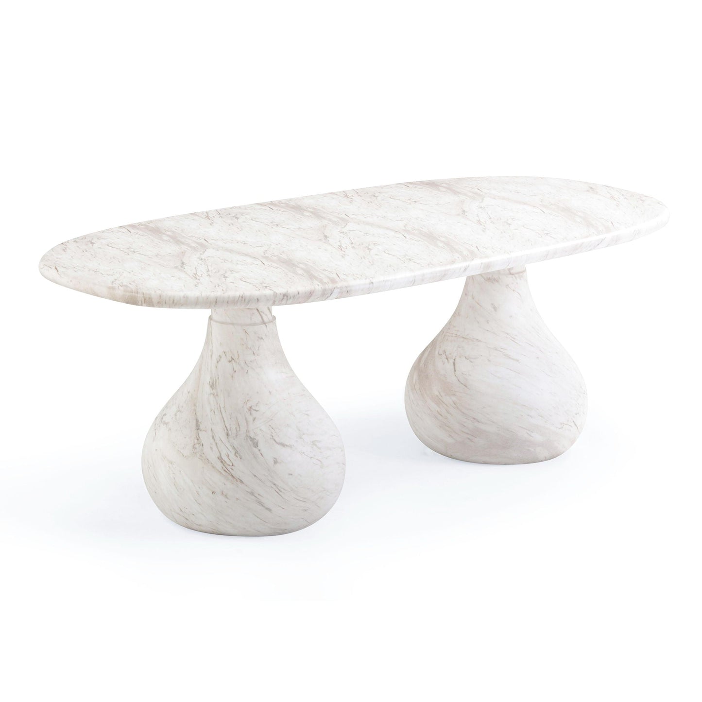 Smooch - Table à manger ovale d'intérieur/extérieur 87