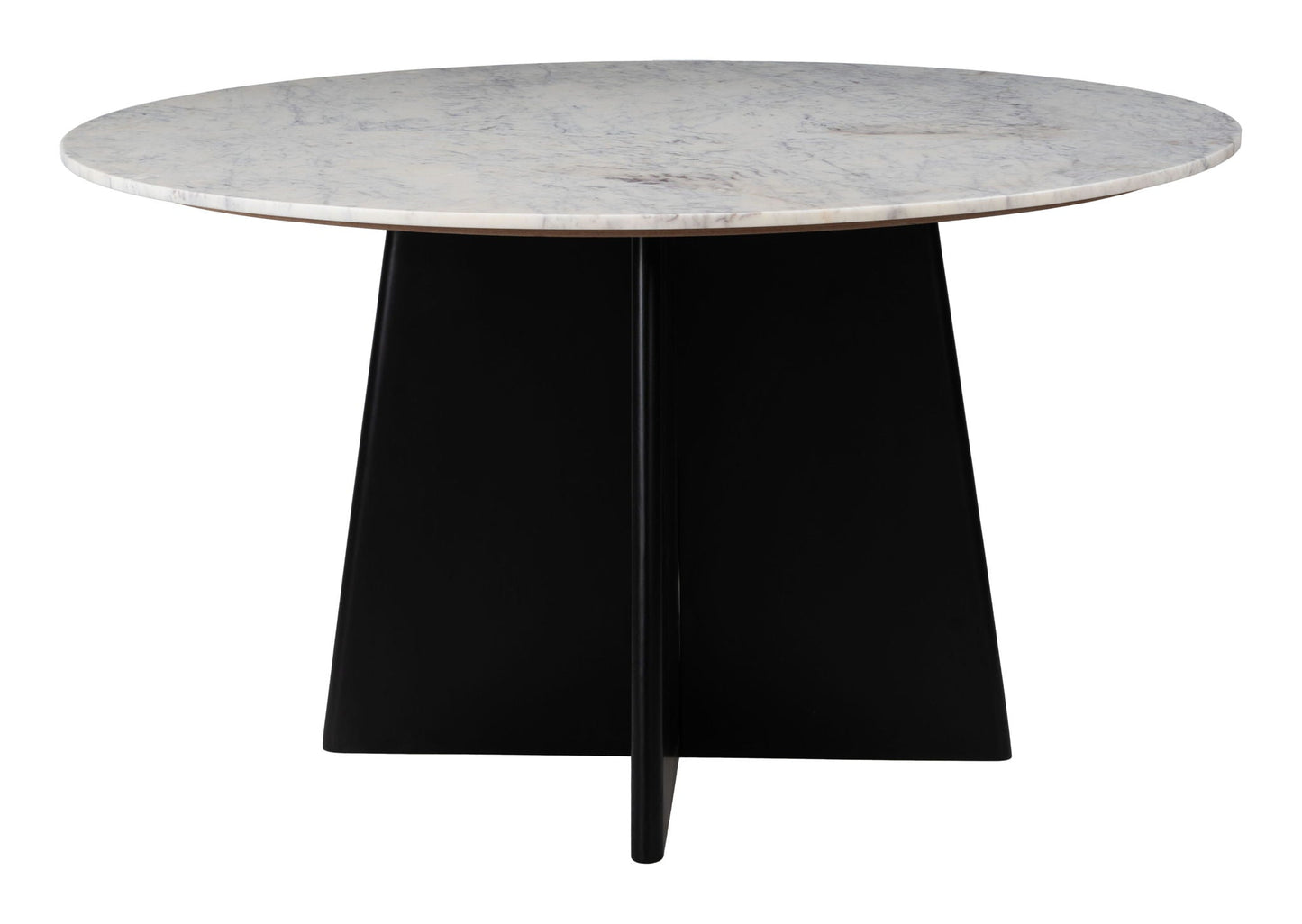 Strela - Table à manger - Blanc et noir