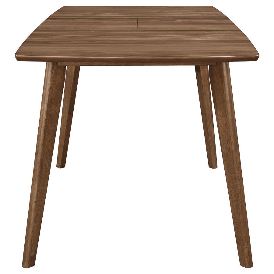 Alfredo - Table à manger à rallonges - Noyer naturel