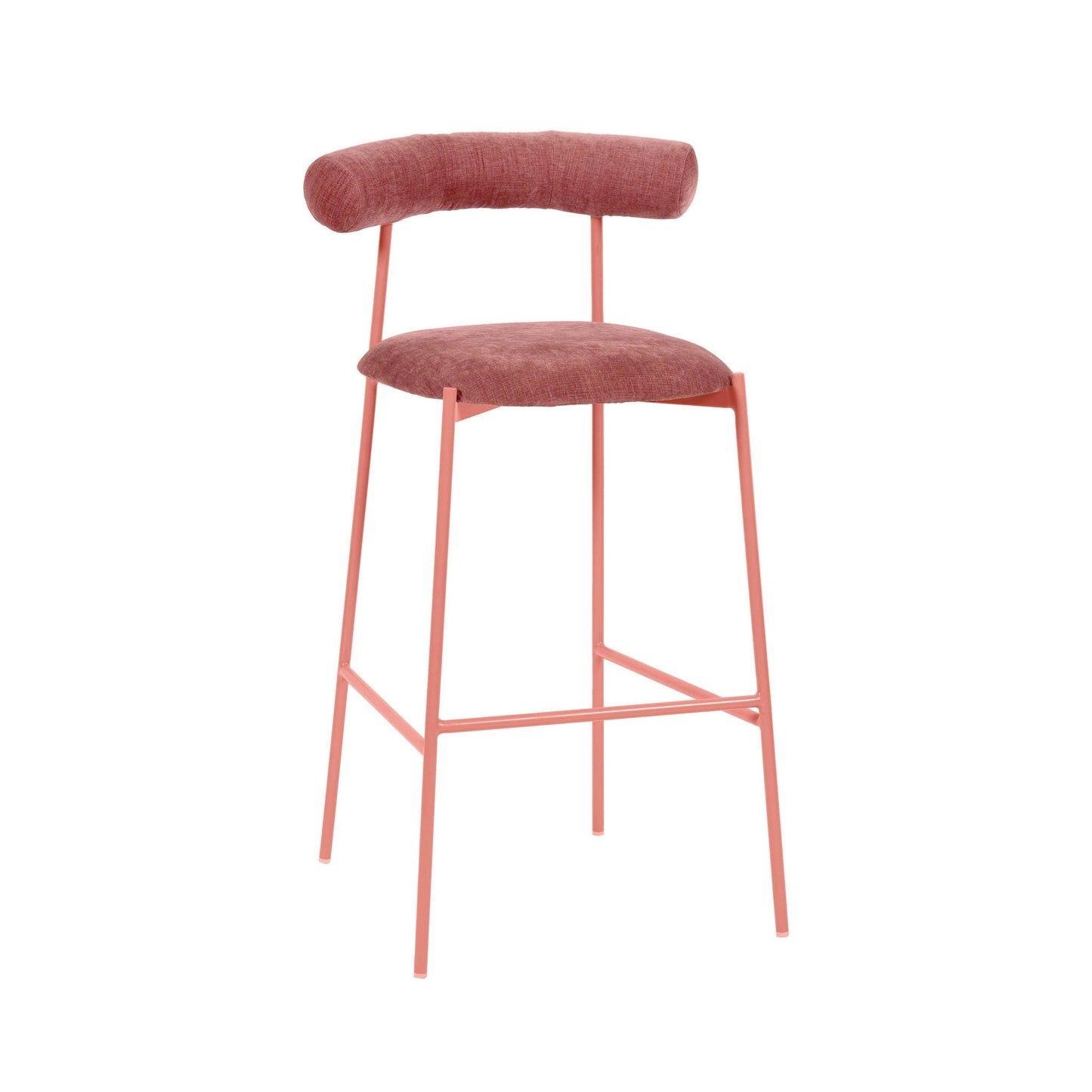 Liliana - Tabouret de bar en velours