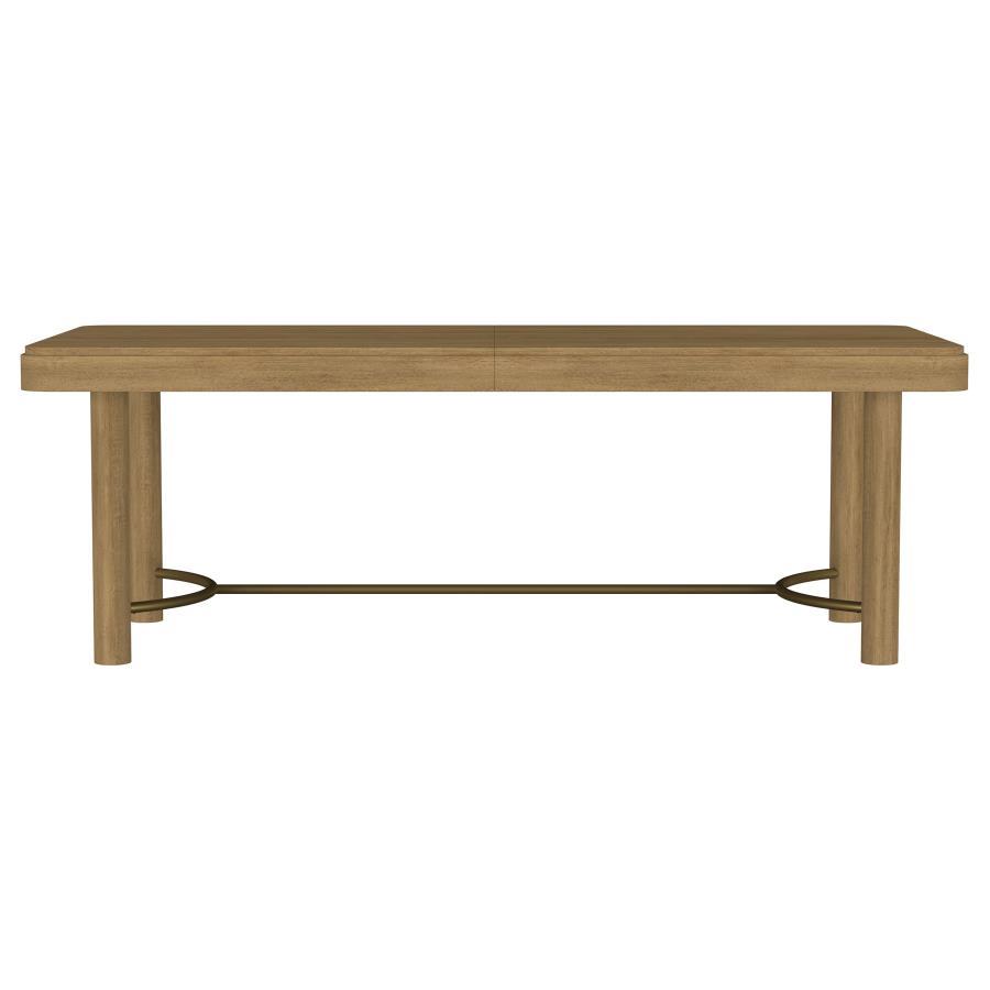 Arini - Table à manger à rallonges - Lavé au sable