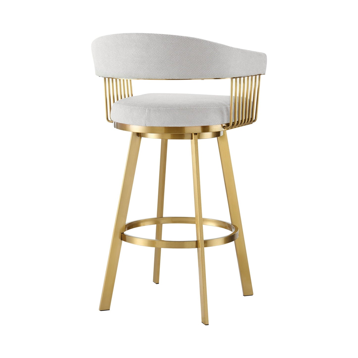 Chelsea - Tabouret pivotant en tissu