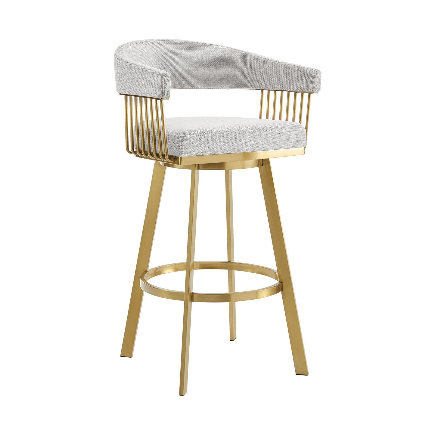 Chelsea - Tabouret pivotant en tissu