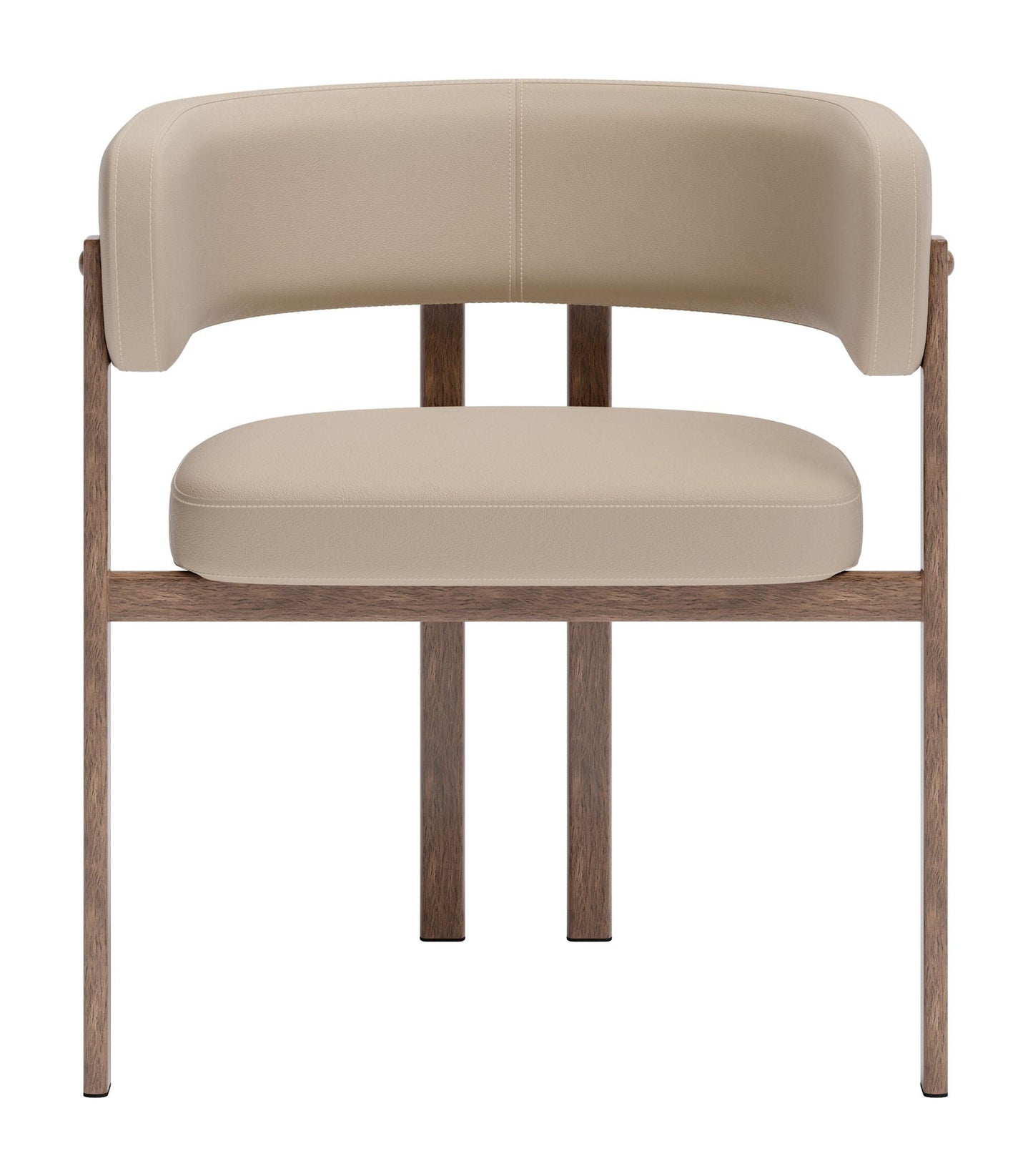 Ruge - Chaise de salle à manger (lot de 2) - Beige