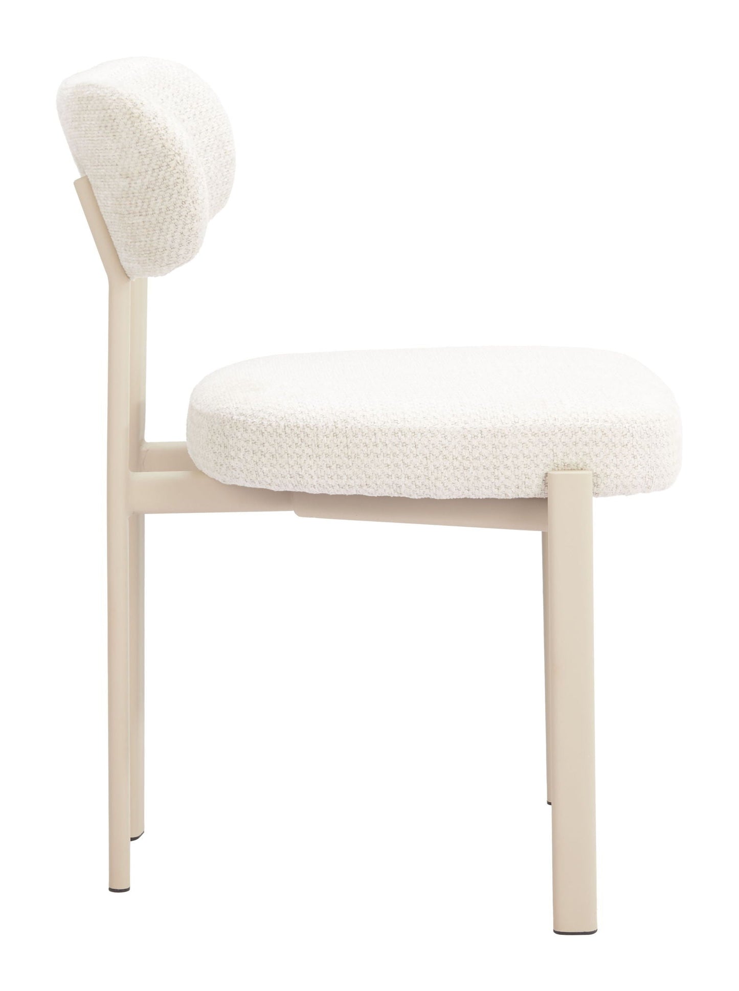 Aurea - Chaise de salle à manger (lot de 4) - Gris clair