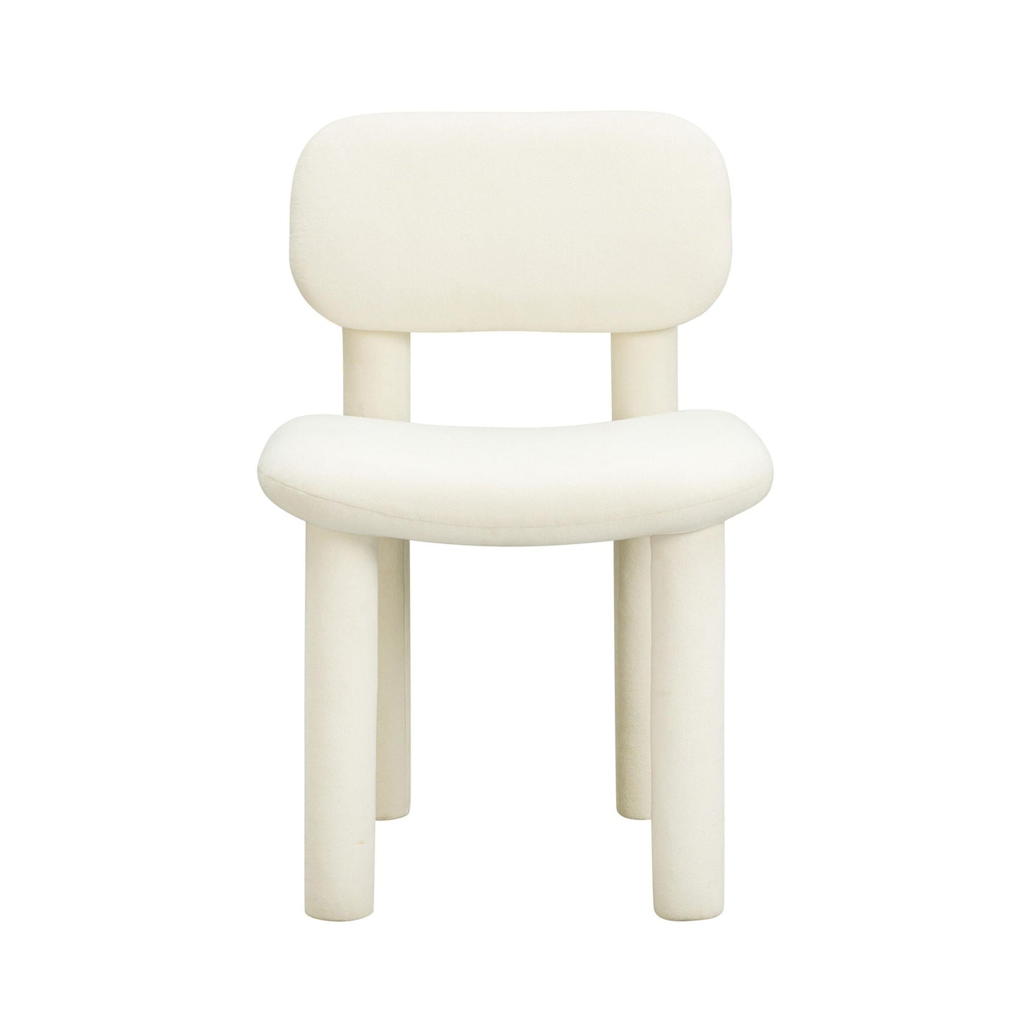 Elise - Chaise de salle à manger en velours