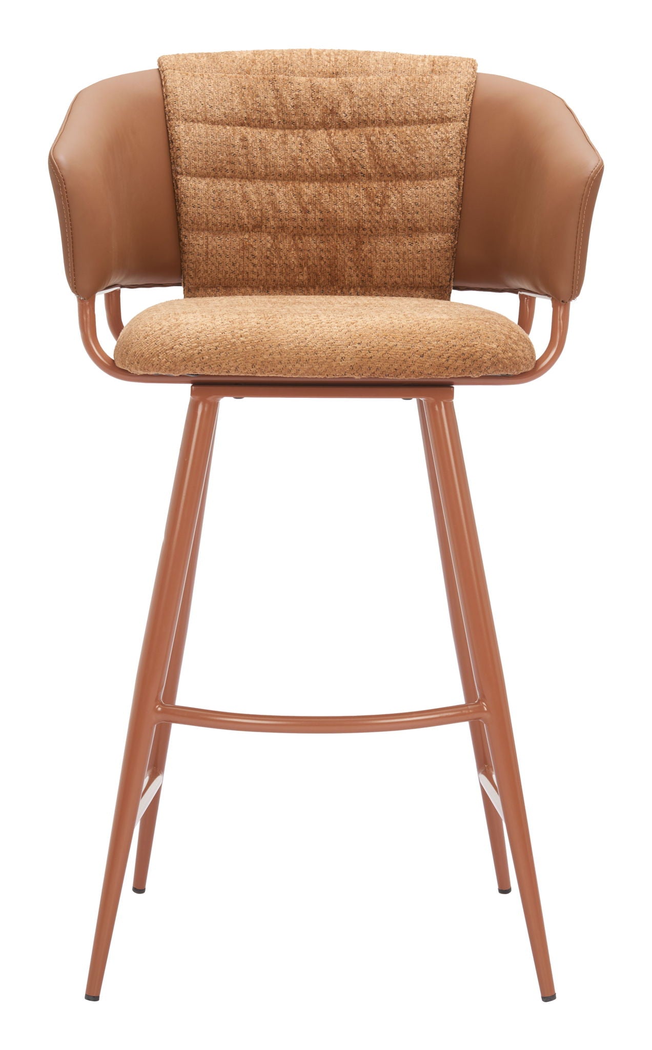 Tabouret de bar Juno (lot de 2) - Marron