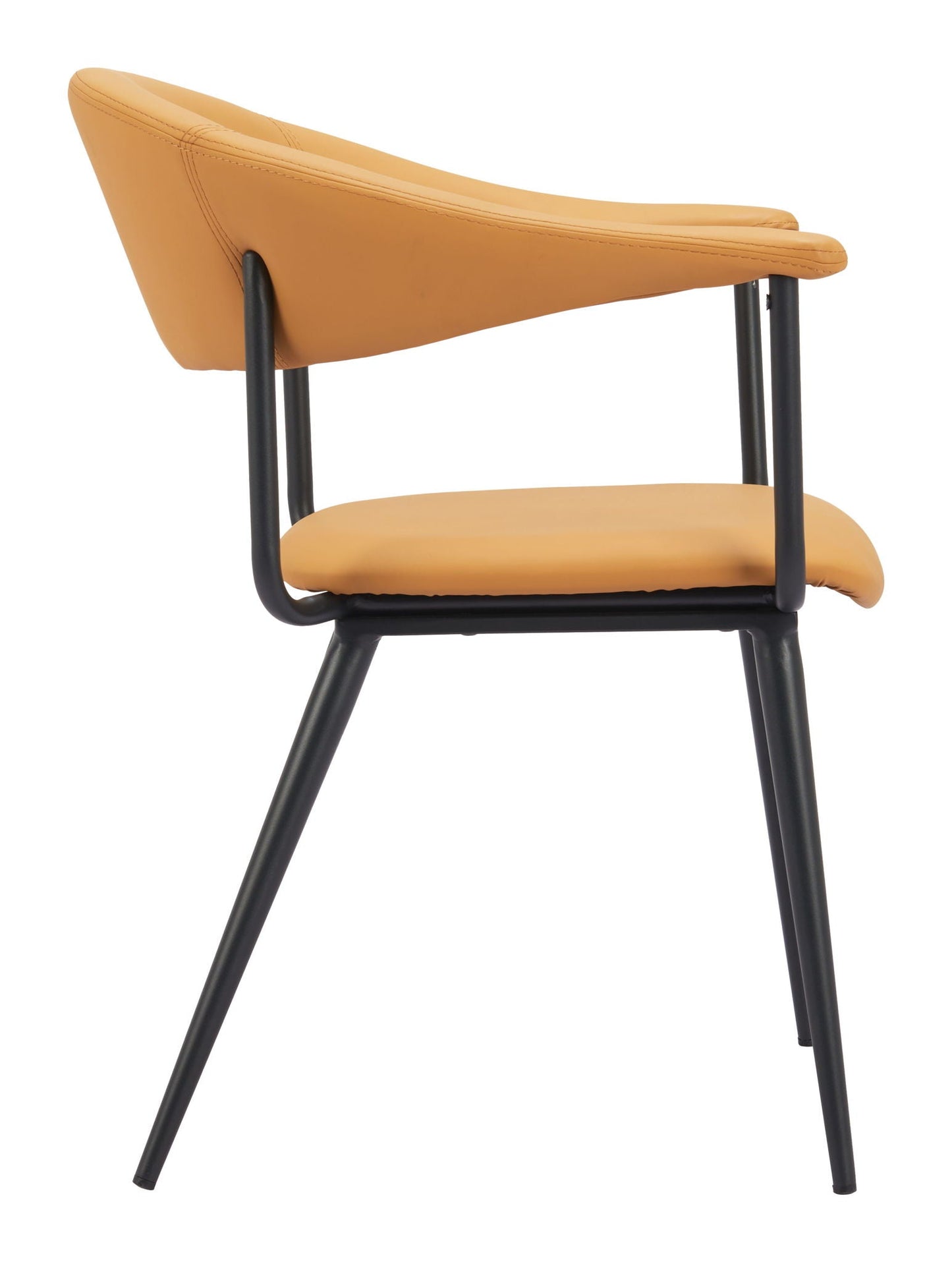 Sima - Chaise de salle à manger - Marron