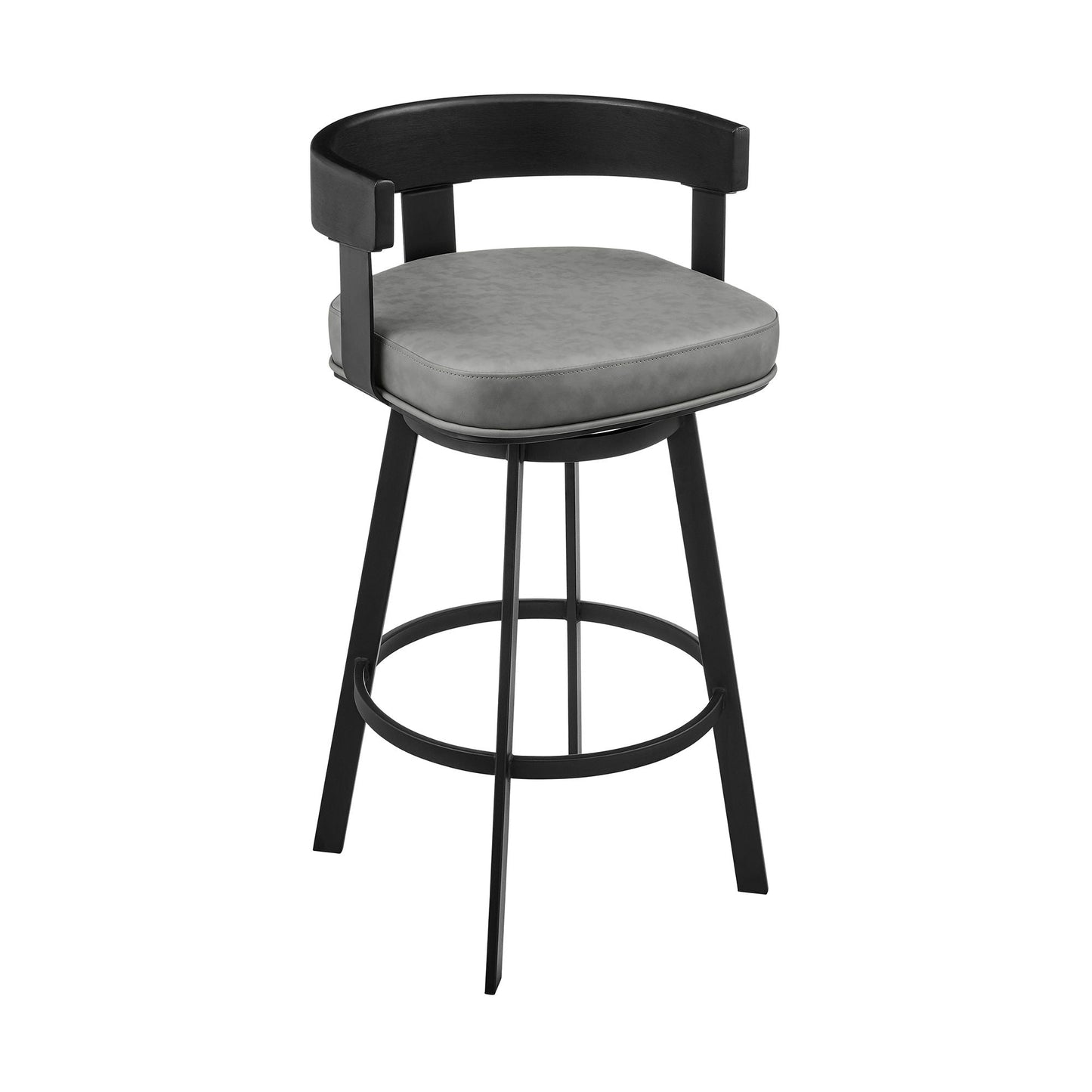 Idris - Tabouret pivotant vintage