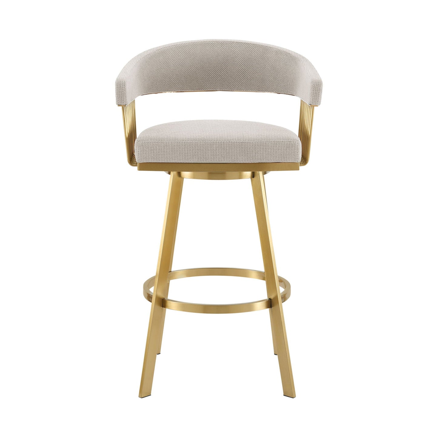 Chelsea - Tabouret pivotant en tissu