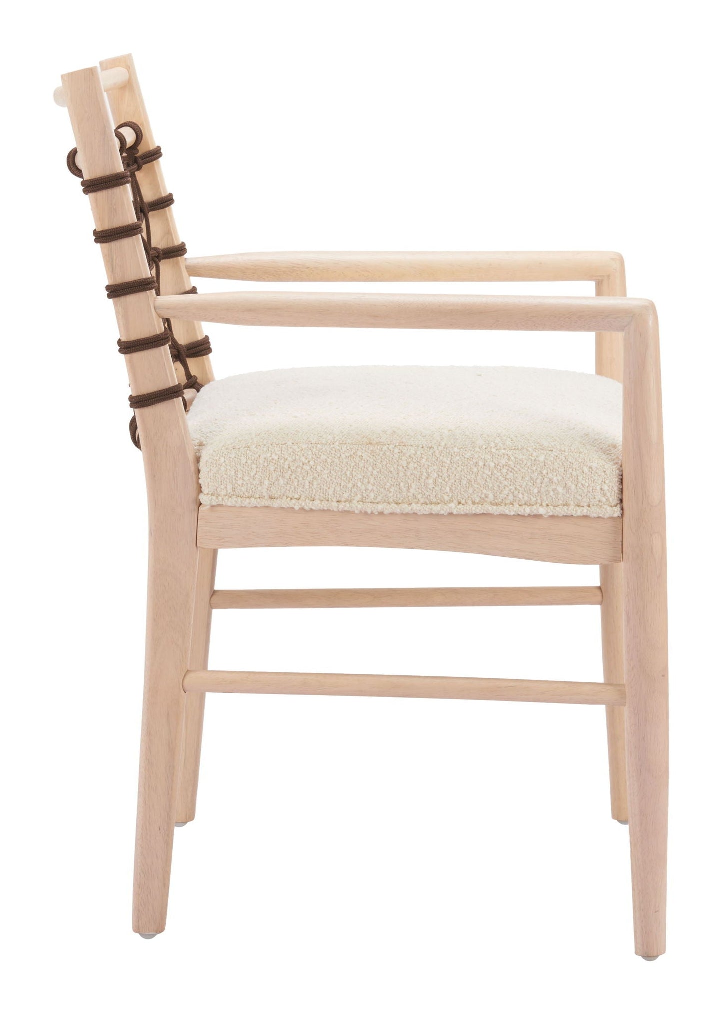 Wezly - Chaise de salle à manger (lot de 2) - Ivoire