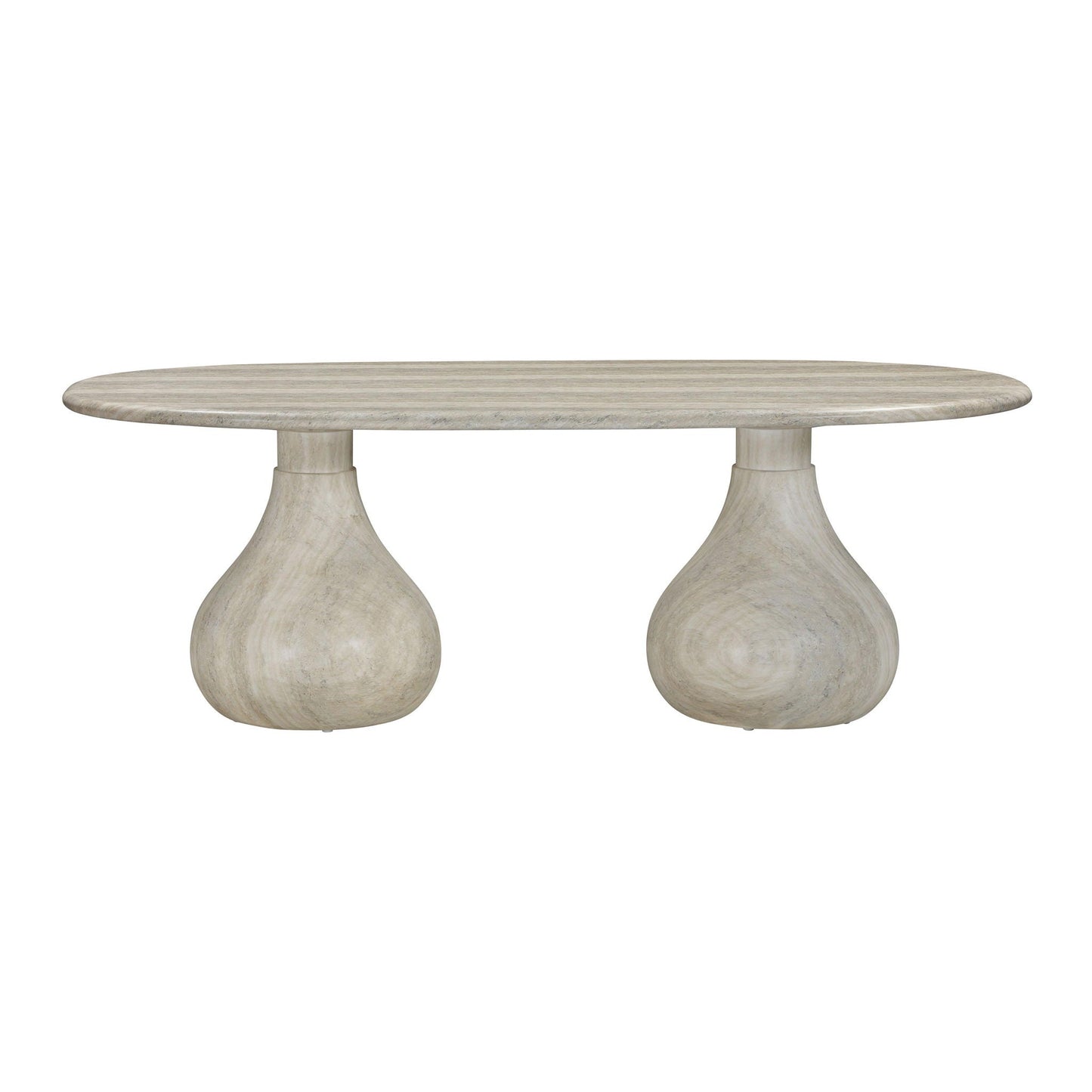 Smooch - Table à manger ovale d'intérieur/extérieur 87