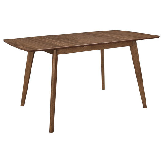 Alfredo - Table à manger à rallonges - Noyer naturel