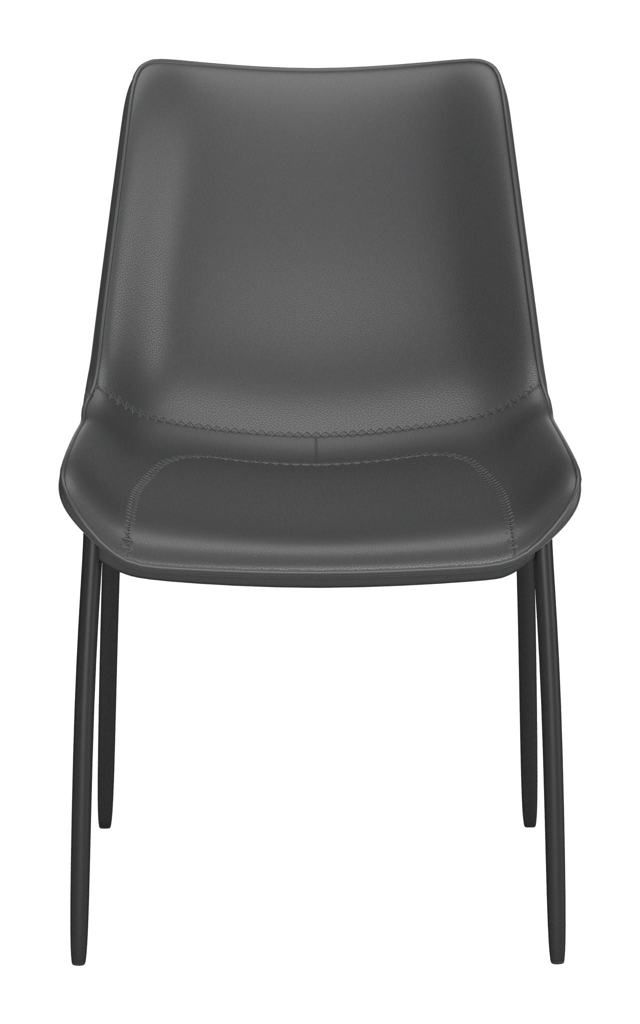 Magnus - Chaise de salle à manger (lot de 2) - Noir