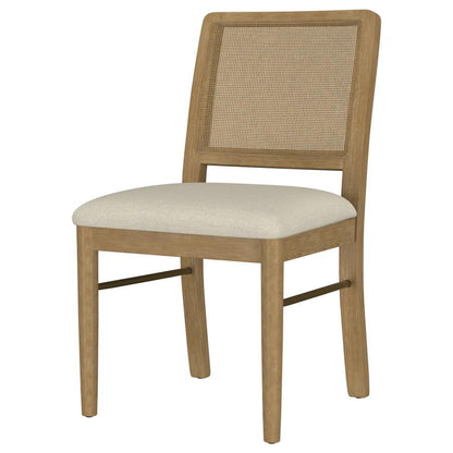 Arini - Chaise de salle à manger en rotin (lot de 2)