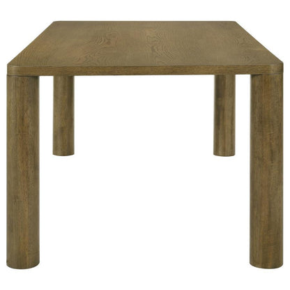Castlewood - Table à manger rectangulaire en bois - Chêne brun