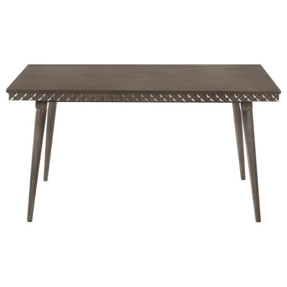 Onslow - Ensemble de salle à manger rectangulaire 5 pièces - Marron foncé