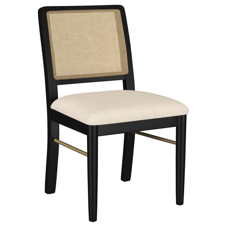 Arini - Chaise de salle à manger en rotin (lot de 2)