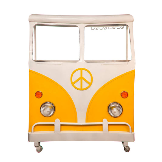 Barre de toit métallique pour bus Kombi 69 - Jaune
