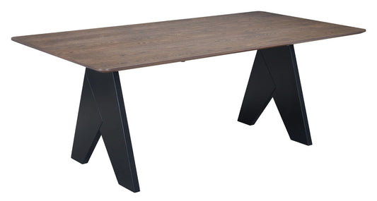 Lisse - Table à manger rectangulaire - Espresso