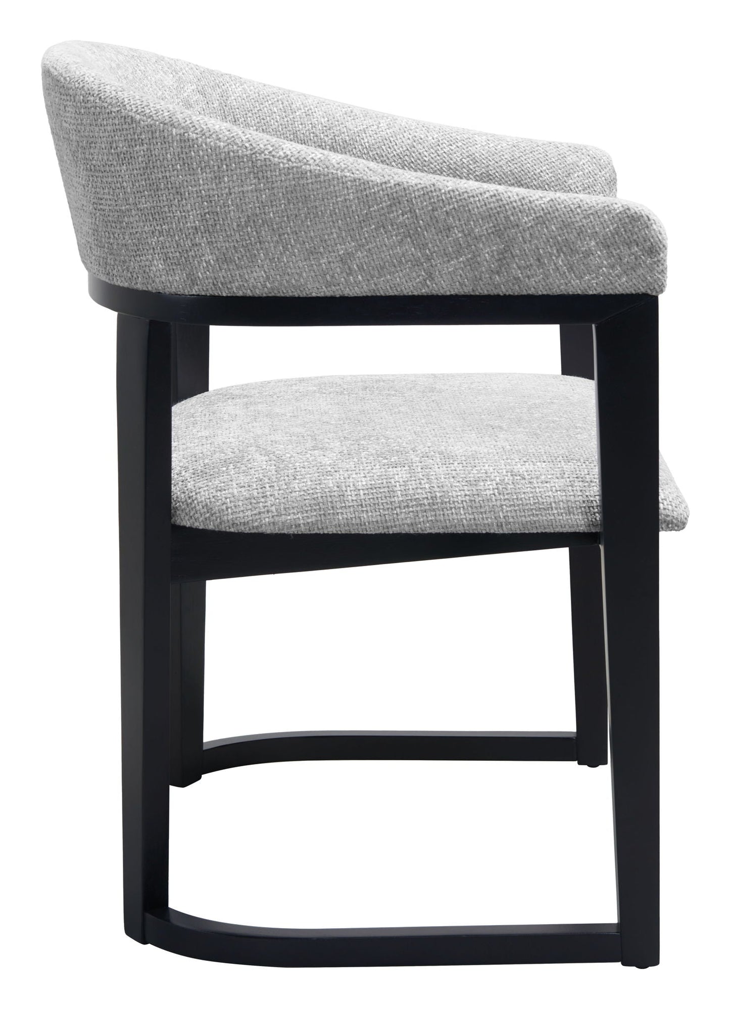Anasa - Chaise de salle à manger - Gris
