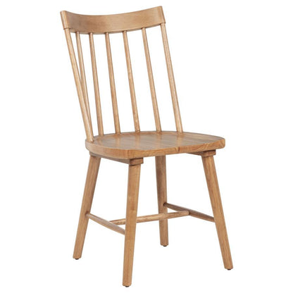 Middleton - Chaise de salle à manger en bois massif (lot de 2)