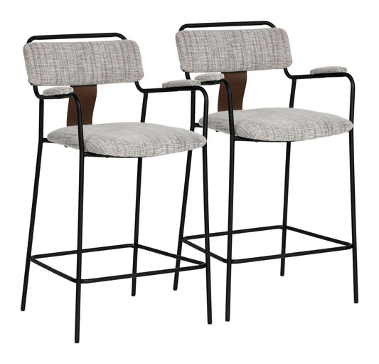Couva - Tabouret de bar (lot de 2)
