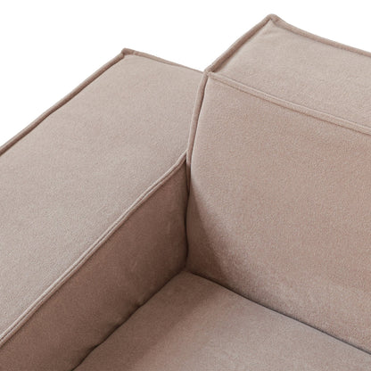 149 Cloud Sectional Couch, Huge Plus 4 Seats Modular Sofa, Modern Comfy Corduroy Couches, Sofas Furniture for Living Room