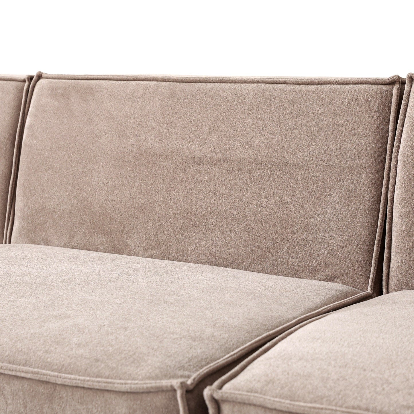 149 Cloud Sectional Couch, Huge Plus 4 Seats Modular Sofa, Modern Comfy Corduroy Couches, Sofas Furniture for Living Room