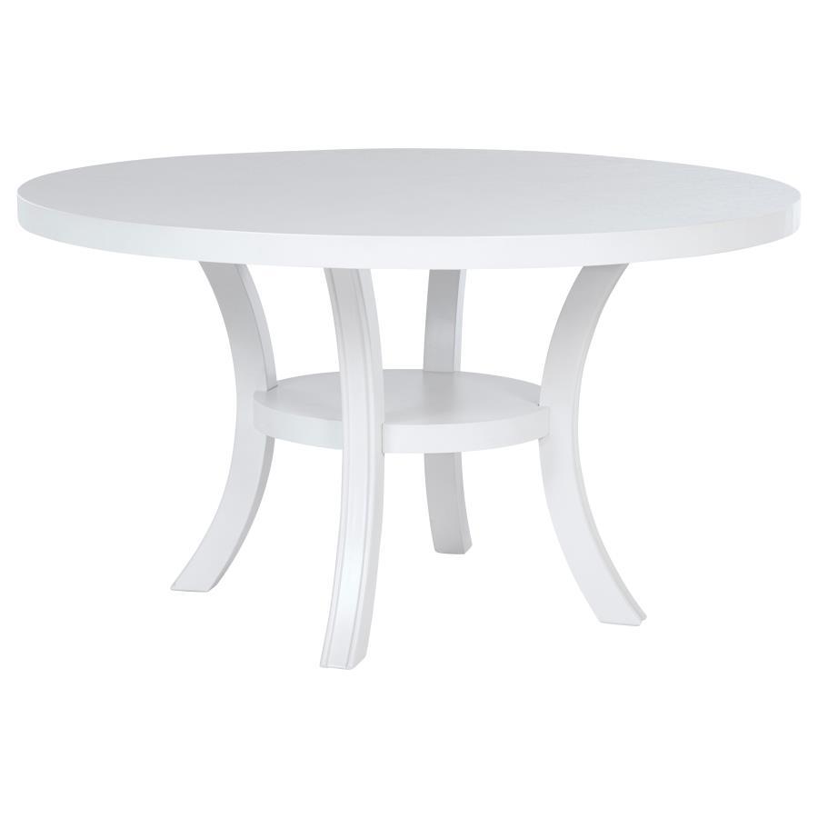 Judd - Ensemble de table à manger ronde en bois