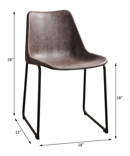 Valgus - Chaise latérale