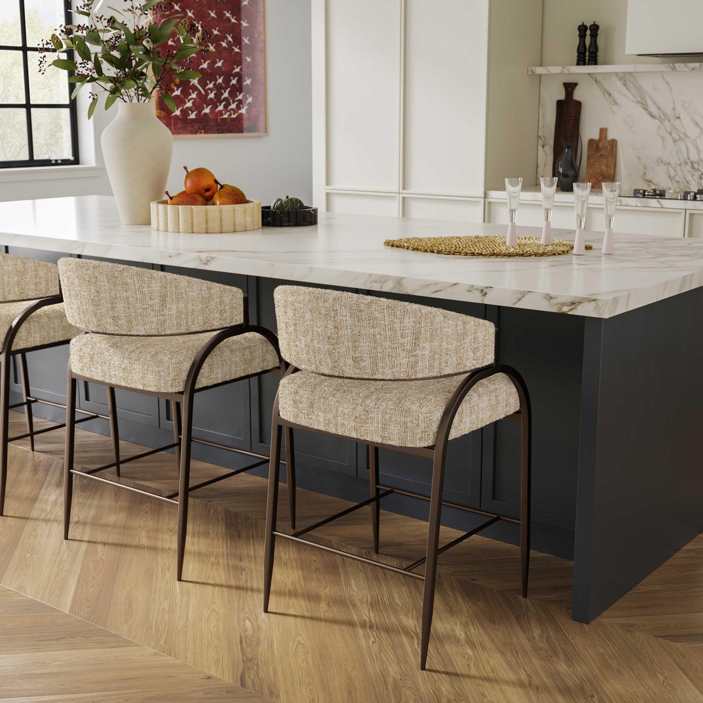 Tatum - Tabouret de comptoir
