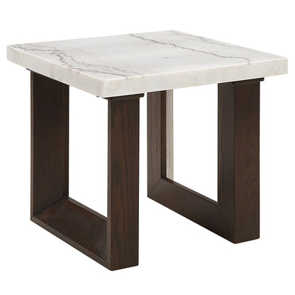 Edwyn - Table avec plateau en marbre